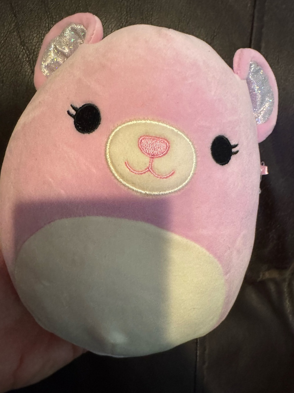 Squishmallow Zaya original pink bear 8 inch plush